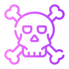 toxic Line Gradient Icon