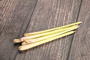 Green lemongrass stem aroma seasoning