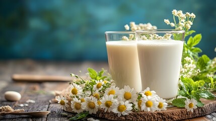 Vegan Milk Varieties Reflecting Healthy Lifestyle and Sustainability Trends