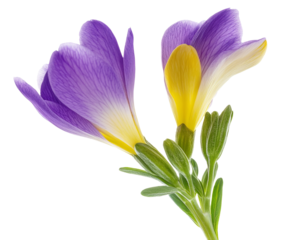 High-Quality PNG of Stud of blue vanda isolated on transparent background– High Resolution