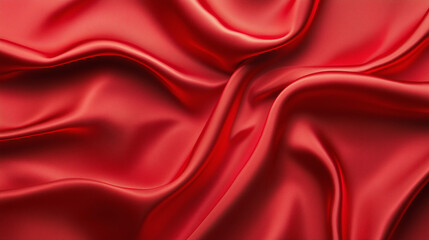 Obraz premium Red metallic fabric background wallpaper/banner