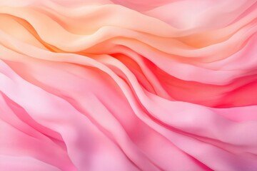 Obraz premium Vibrant Gradient Flow, Soft wavy curves blend in dynamic colors, creating a visually striking and harmonious design.
