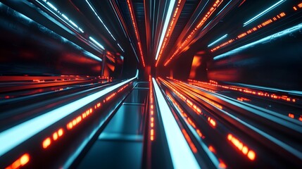 Obraz premium Abstract futuristic background