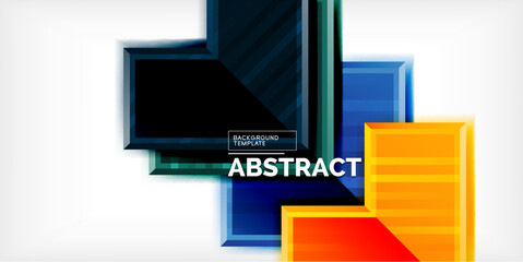 Arrow symbols created with 3d effects and line texture geometric abstract background