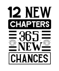 Obraz premium Happy New Year 2025 Svg Bundle, Happy New Year 2025 svg, New Year SVG Bundle, New Year quotes svg file, Hello 2025 svg,Happy New Year 2025 SVG Bundle,