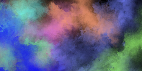 Fototapeta premium Colorful Clouds Texture for Colorful Background watercolor gradient pastel background. Watercolor background with creative abstract design. colorful background. Picture painting illustration.. 