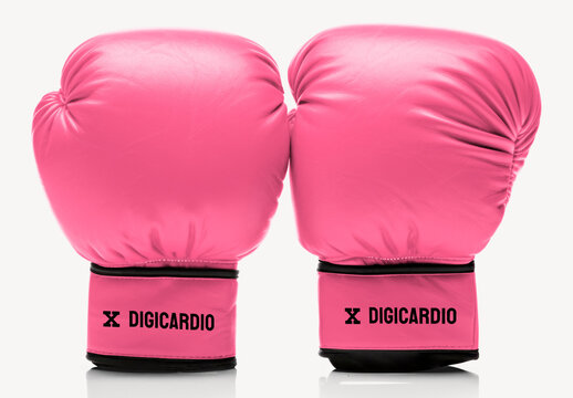 Boxing Gloves Mockup With Generative AI