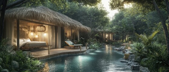 Serene Eco-Friendly Resort in Natural Surroundings