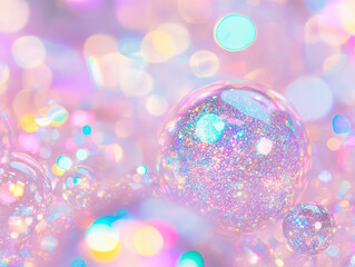 Glitter Bomb Background Sparkle Lights and Shimmering Effects for Festive Fun