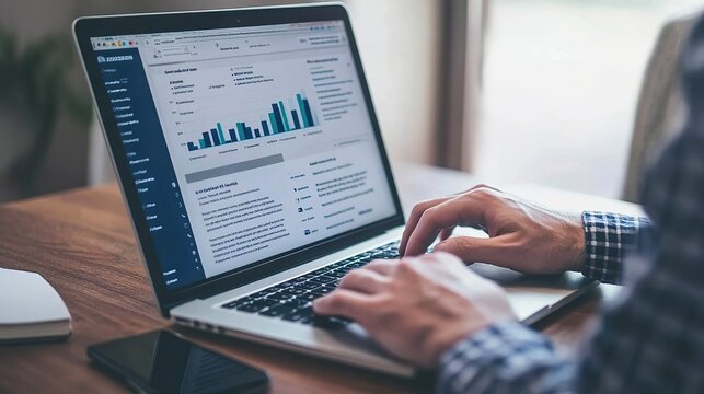 A professional displaying their qualifications, including degrees and certifications, on their resume and LinkedIn profile