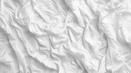 Fototapeta premium Panorama of Vintage white cloth texture and seamless background, Christmas Background, New Year's eve