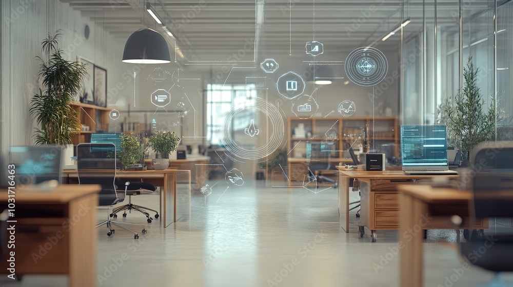 Aufkleber iot and the future of work: examine how iot is shaping the future of work environments.
