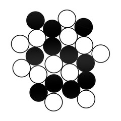 Circle gradient pattern