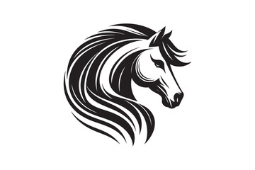 Horse head logo 38.eps