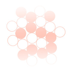 Circle gradient pattern