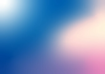 青とピンクのメルヘンな背景素材　Blue and pink fairy tale background material © saku