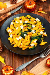 Delicious pumpkin dumplings.