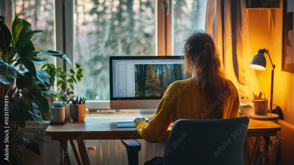 Poster maintaining motivation while working remotely: analyze how remote workers can maintain motivation an