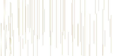 Fototapeta premium Abstract background with lines. Golden lines on White paper. Line wavy abstract vector technology line pattern background.