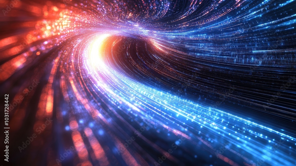 Poster quantum networking: explore the concept of quantum networking and its potential to revolutionize com