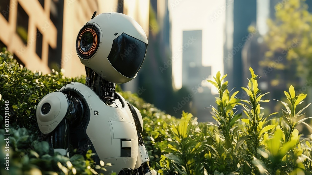 Poster robotics and environmental sustainability: analyze how robotics can contribute to environmental sust
