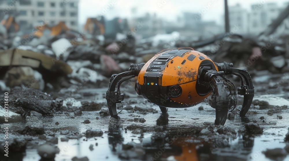 Poster robotics in disaster response: explore how robotics can be utilized in disaster response efforts