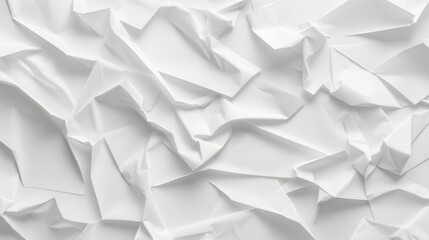 Abstract White Geometric Pattern Background