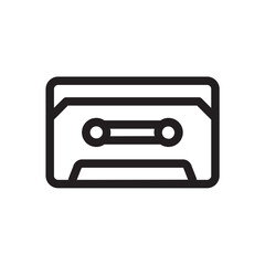 Obraz premium Cassette tape icon