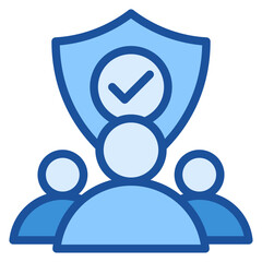 Security Blue Icon