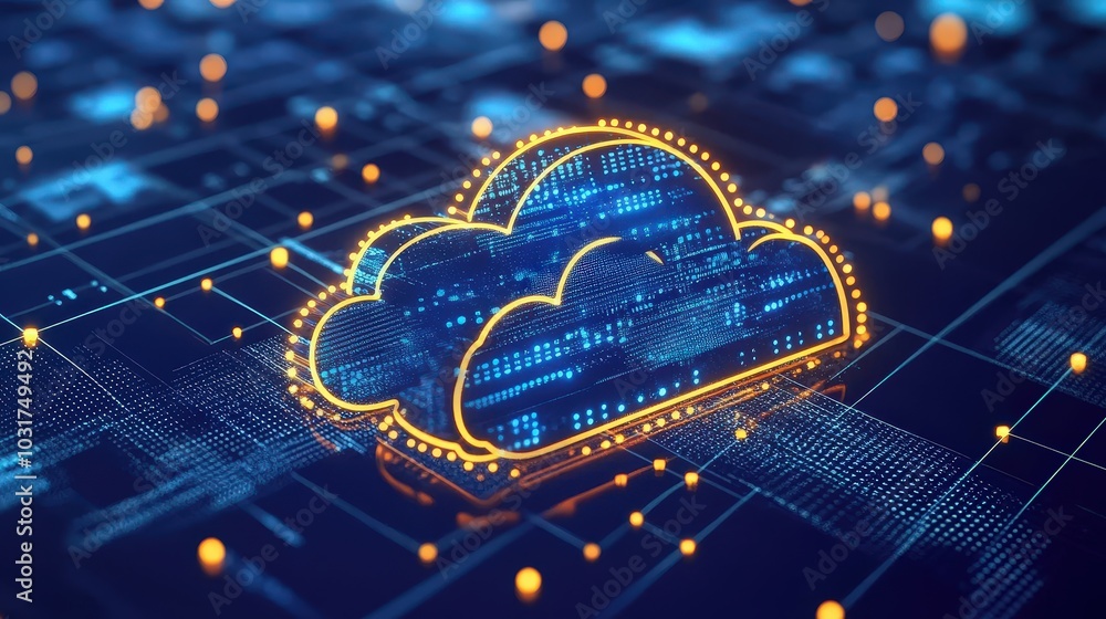 Poster explore the relationship between cloud computing and iot.