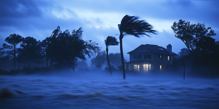 As the Hurricane Looms, Residents Frantically Fortify Homes Against the Incoming Storm