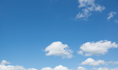 blue sky with cloud
