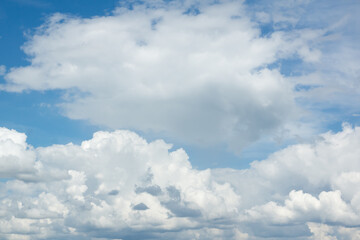 blue sky with cloud