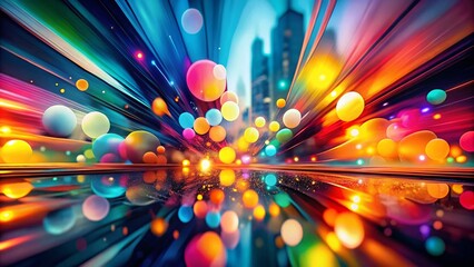 Vibrant Abstract Blurred Background for Modern Design Projects