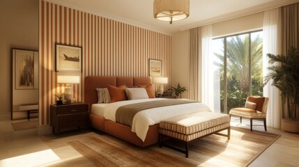 Luxurious Bedroom Interior Design with Elegant Decor