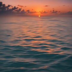 Fototapeta premium sunset in the sea