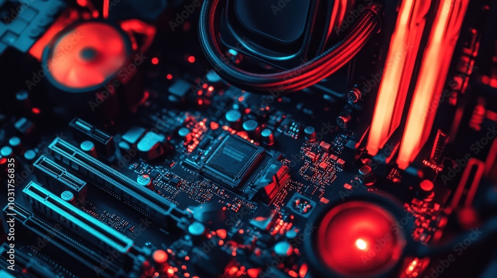 Poster provide tips for upgrading computer hardware to enhance performance.