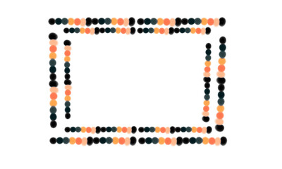 ポップでかわいいフレーム