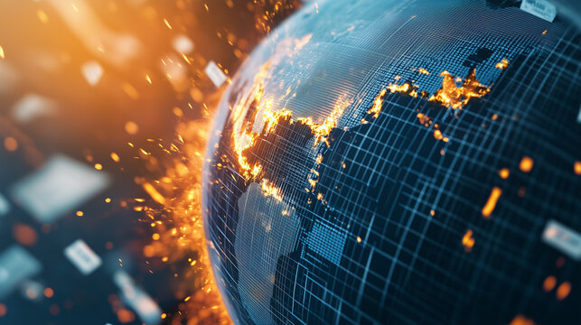 A Global Financial Crisis Unfolding as Bad Loans and Financial Products Implode, Triggering Widespread Economic Disruption and Instability