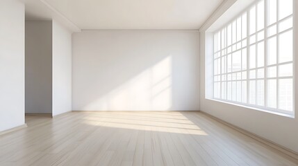 Fototapeta premium Elegant and Cozy Modern Bedroom Interior Design with Stylish Decor, mockup, poster and Background