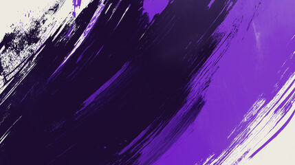 A dynamic abstract black and yellow background with brush strokes. AI generation.