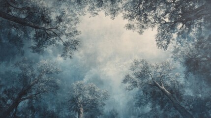 Fototapeta premium Forest Canopy Perspective