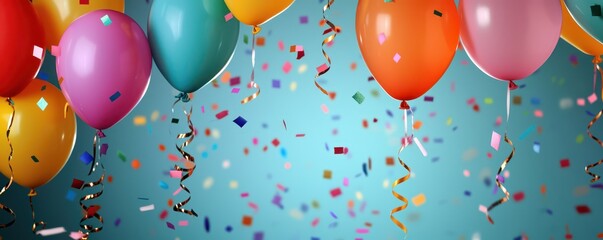 A festive celebration with multicolored decorations, lights, and joyful gatherings that brighten the atmosphere.