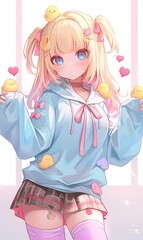 Cute_rabbits_a_group,Cute_puppys_a_group,Cute_cats_a_group,Cute_Bambae_birds_a_group,generation AI