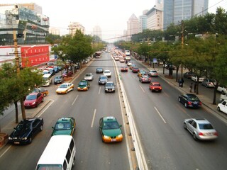 traffic in the city