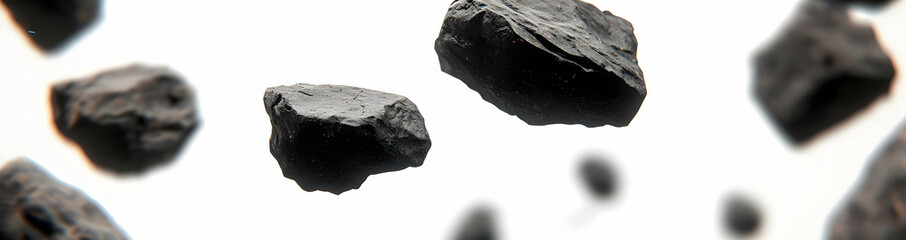Fototapeta premium Floating Rocks in Space.