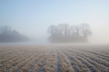 Fog Background in Nature