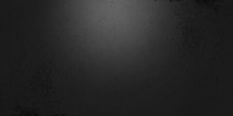 Dark and wall concrete studio interior