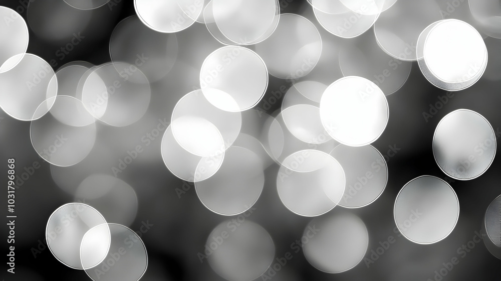 Poster abstract bokeh background.