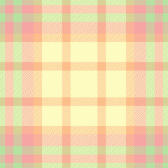 Layer vector check plaid, african tartan pattern textile. Mexican fabric background texture seamless in light and red colors.